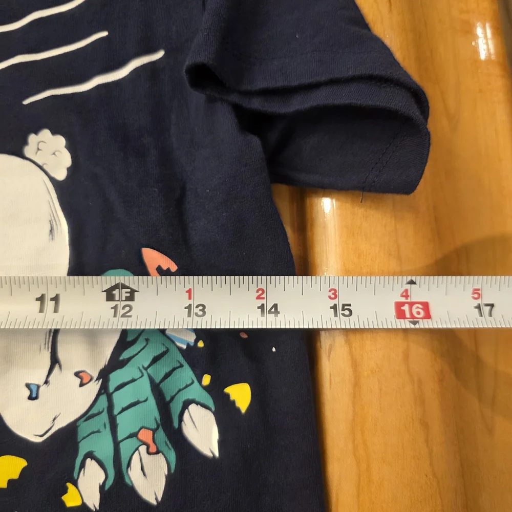 The Children's Place Navy Dino Bunny Tee